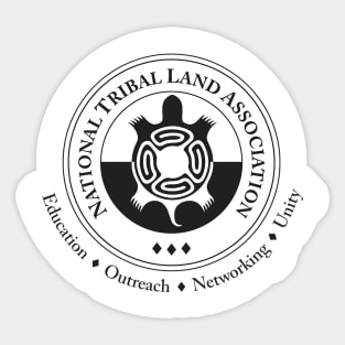 NTLA Logo B&W (Small Logo) Sticker